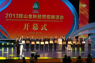 2013昆山金秋經(jīng)貿(mào)招商活動(dòng)正式開幕 商貿(mào)盛宴激發(fā)城市新活力